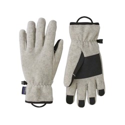 Patagonia Synchilla Womens Fleece Gloves - Oatmeal Heather