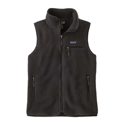 Patagonia Retro Pile Womens Fleece Vest - Ink Black