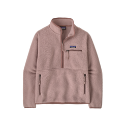Patagonia Retro Pile Fleece Marsupial Womens Pullover - Stingray Mauve