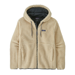 Patagonia Retro-X Mens Fleece Hooded Jacket - Dark Natural