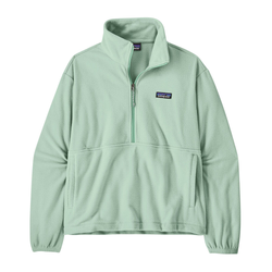 Patagonia Micro D 1/2 Zip Womens Fleece Pullover - Thin Ice