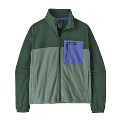Patagonia Micro D Patch Pocket Womens Fleece Jacket - Cover Green