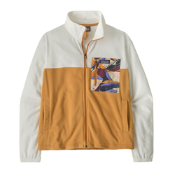 Patagonia Micro D Patch Pocket Womens Fleece Jacket - Dried Mango