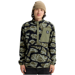 Burton Cinder Mens Fleece Pullover - Graffiti Camo