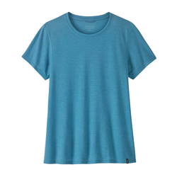 Patagonia Capilene Cool Trail Womens T-Shirt - Shore Blue