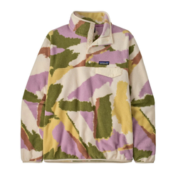 Patagonia Lightweight Synchilla Snap-T Womens Fleece Pullover - Sunshine: Natural