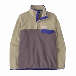 Patagonia Synchilla Snap-T Lightweight Mens Fleece Pullover - May Grey