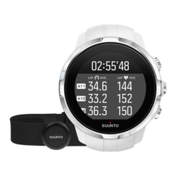 Suunto Spartan Sport HR GPS Multisport Watch with Heartrate Monitor -White