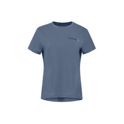 Norrona Femund Tech Womens Short Sleeve Hiking T-Shirt - Vintage Indigo