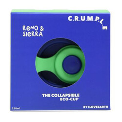 Crumple Reno and Sierra Collapsible Reusable Eco Cup - 350ml