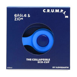Crumple Eagle and Zion Collapsible Reusable Eco Cup - 350ml