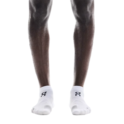 On Performance Run Unisex Low Ankle Socks - White/Glacier