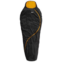 Jack Wolfskin Smoozip -5°C Compact Sleeping Bag - Black - LZ