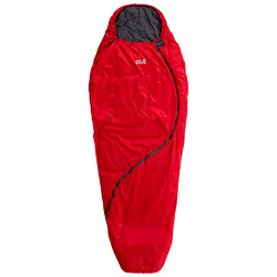 Jack Wolfskin Smoozip +3°C Women Compact Sleeping Bag - Red Fire - LZ