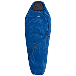 Jack Wolfskin Smoozip +3°C Compact Sleeping Bag - Classic Blue - LZ