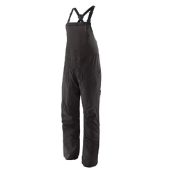 Patagonia Snowdrifter Womens Bib Snow Pants - Black w/Black