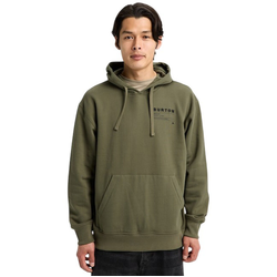 Burton Moretown Unisex Pullover Fleece Hoodie - Forest Moss