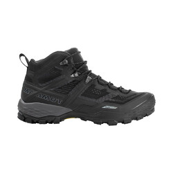 Mammut Ducan Mid GTX Mens Hiking Boots - Black/Dark Titanium