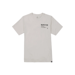 Burton Moretown Unisex Short Sleeve T-Shirt - Stout White