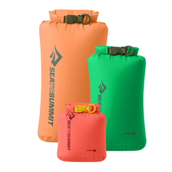 Sea to Summit Lightweight Dry Bag - 3-Piece Set (3/5/8L) - Emberglow/Poison Green/Tangerine