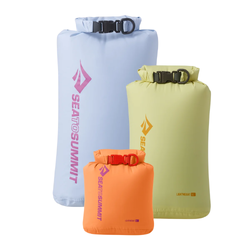Sea to Summit Lightweight Dry Bag - 3-Piece Set (3/5/8L) - Tangerine/Celery Green/Skyway