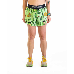 ChicknLegs 4in Split Womens Running Shorts - Pickles