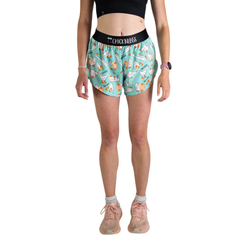 ChicknLegs 4in Split Womens Running Shorts - Silly Goose