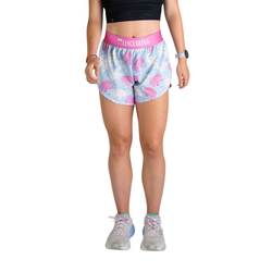ChicknLegs 4in Split Womens Running Shorts - Animal Cookies