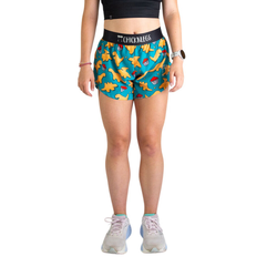 ChicknLegs 4in Split Womens Running Shorts - Nuggets