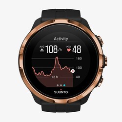 Suunto Spartan Sport Wrist Heart Rate Monitor GPS Watch - Black