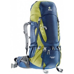 Deuter Aircontact 55 + 10 Hiking Rucksack - Midn/Moss