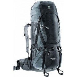 Deuter Aircontact 55 + 10 Hiking Rucksack - Black/Titan