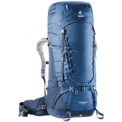 Deuter OP Aircontact 75L + 10L Mens Trekking Backpack - Midnight/Navy