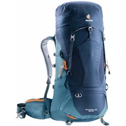 Deuter Aircontact Lite 50+10L Hiking Backpack - Navy-Arctic