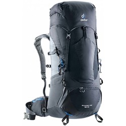 Deuter Aircontact Lite 50+10L Hiking Backpack - Blk-Graphite