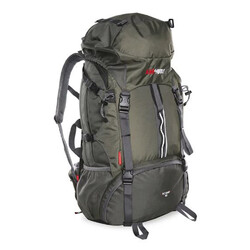 Black Wolf Nomad 60L Travel/Trek Hybrid Backpack - Titanium