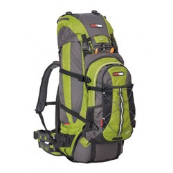 Black Wolf Sierra 85L Hybrid Travel Rucksack & Daypack - Cactus