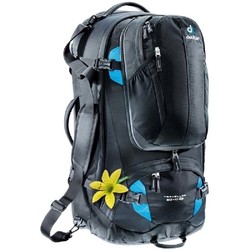 Deuter Traveller 60+10 SL Womens Travel Backpack - Black
