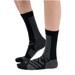 On Running Performance High Mens Socks - Black/Shadow