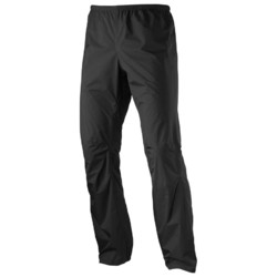 Salomon Bonatti Mens Lightweight Waterproof Pant - Black