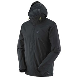 Salomon Elemental Advance Skin Dry - Waterproof and Windproof Mens Jacket - Black