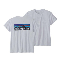 Patagonia P-6 Logo Responsibili-Tee Womens T-Shrt - White