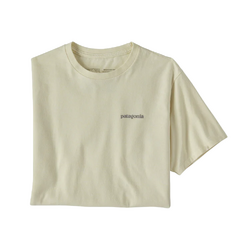 Patagonia Fitz Roy Icon Responsibili-Tee Unisex T-Shirt - Birch White