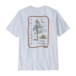 Patagonia Clean Climb Roots Responsibili-Tee Mens T-Shirt - White