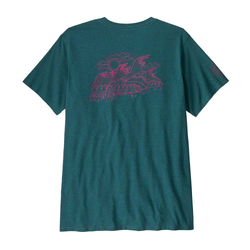 Patagonia Wind Runner Responsibili-Tee Mens T-Shirt - Wetland Blue