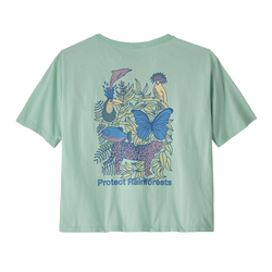 Patagonia Protect Rainforests Womens Easy Cut T-Shirt - Thin Ice