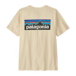 Patagonia P-6 Logo Mens T-Shirt - Undyed Natural