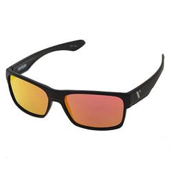 Venture Eyewear Trail Polarised Sunglasses - Black Combo/Red Revo