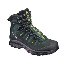 Salomon Quest 4D 2 Goretex Mens Hiking Boots - Bistro Green/Scarab/Lime Punch
