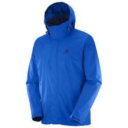 Salomon Elemental Advance Skin Dry - Waterproof and Windproof Mens Jacket - Brilliant Blue